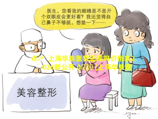 🪴 上海华肤医院正规吗价格表2026新公开 🐝 (上海华肤医院是正规医院吗)